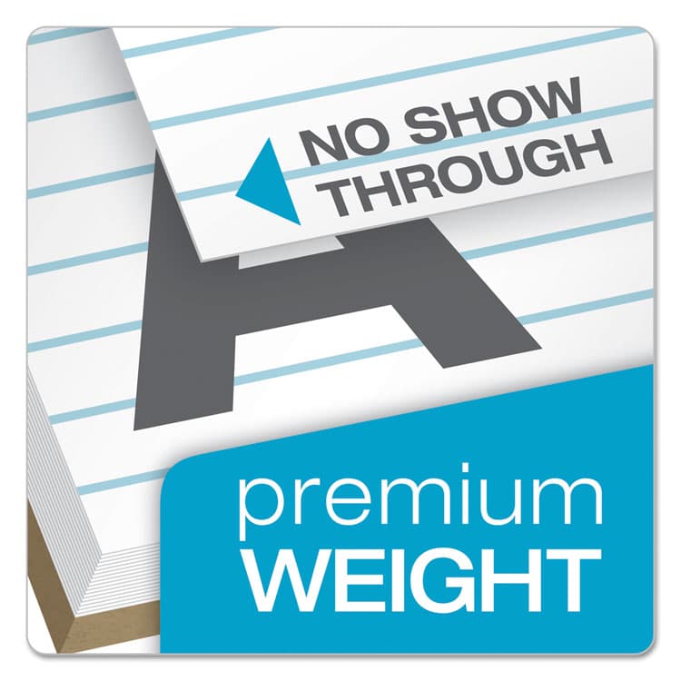 TOPS BUSINESS FORMS Docket Gold Ruled Perforated Pads, Narrow Rule, (50) White 5 x 8 Sheets, 12/Pack (TOP63910) thumbnail 2