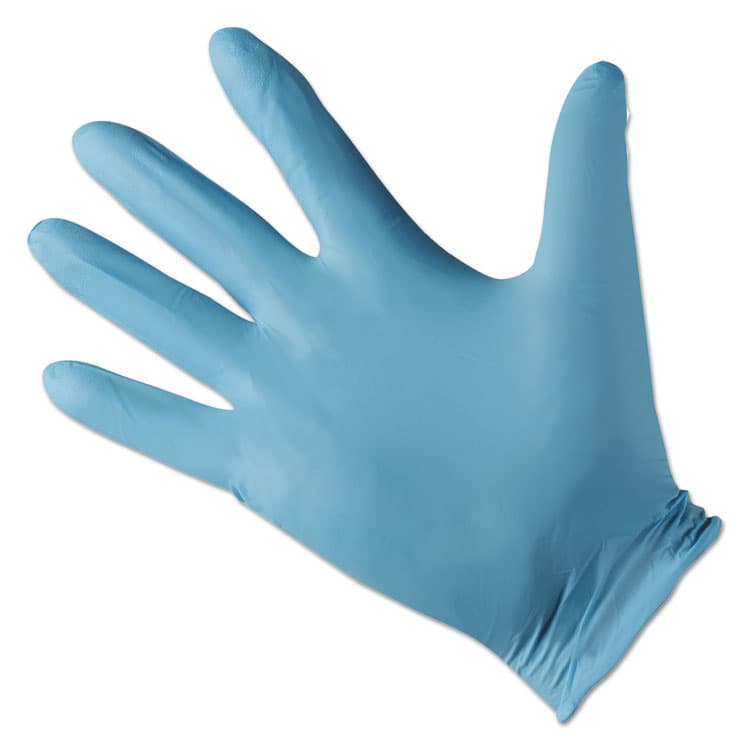 KIMBERLY-CLARK PROFESSIONAL G10 Blue Nitrile Gloves, Powder-Free, Large, 6 mil Thick, 9.5" Long, Blue, 100/Box, 10 Boxes/Carton (KCC57373CT)