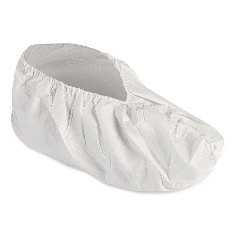 KIMBERLY-CLARK PROFESSIONAL A40 Liquid and Particle Protection Shoe Covers, Medium, White, 400/Carton (ANS44492)