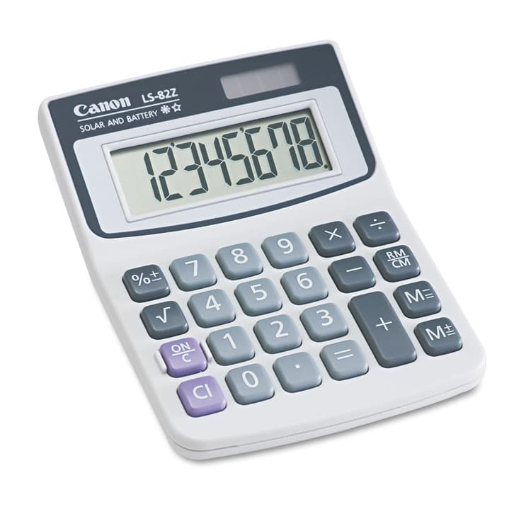 CANON USA, . LS82Z Minidesk Calculator, 8-Digit LCD (CNM4075A007AA)