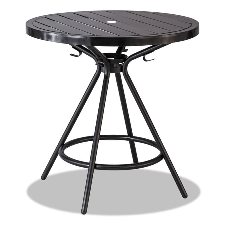 SAFCO PRODUCTS CoGo Tables, Steel, Round, 30" Diameter x 29.5h, Black (SAF4361BL)