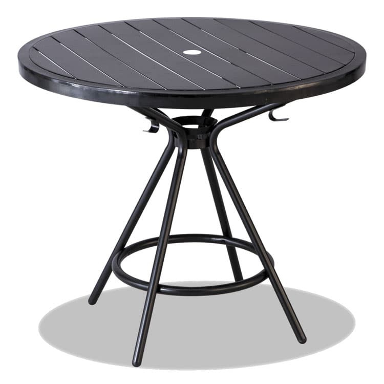 SAFCO PRODUCTS CoGo Tables, Steel, Round, 36" Diameter x 29.5h, Black (SAF4362BL)