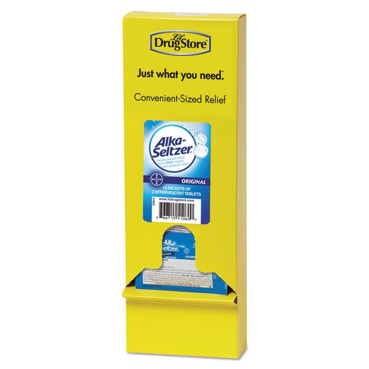 LIL DRUGSTORE PRODUCTS Original Stomach Relief and Pain Relief Medicine, 15/Box (LIL51060)