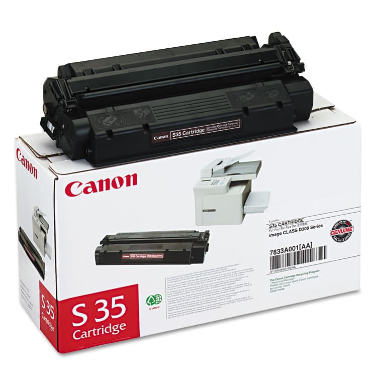 CANON USA, . 7833A001 (S35) Toner, 3,500 Page-Yield, Black (CNM7833A001)