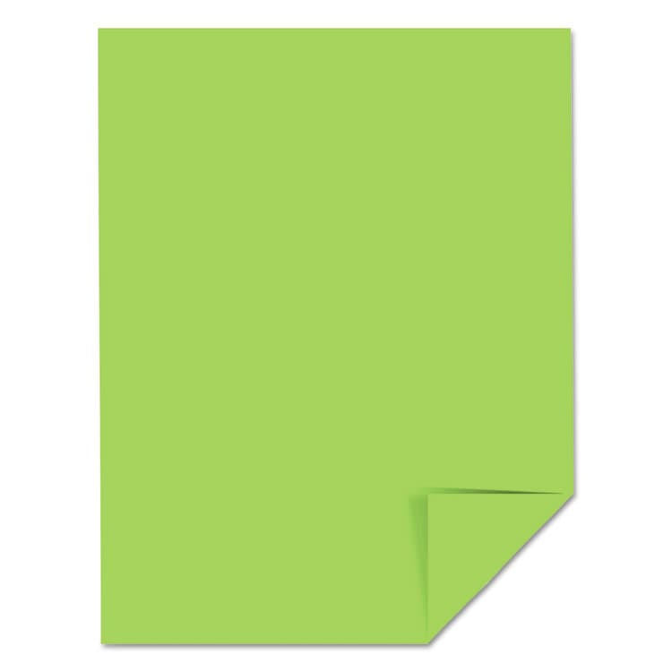 NEENAH PAPER Color Cardstock, 65 lb Cover Weight, 8.5 x 11, Martian Green, 250/Pack (WAU21811) thumbnail 2