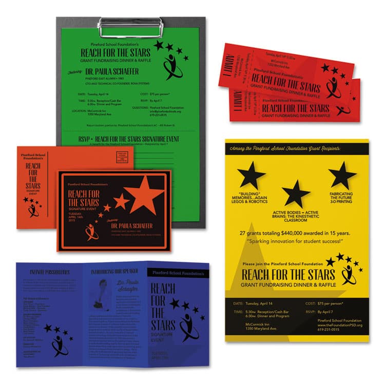 NEENAH PAPER Color Cardstock -"Primary" Assortment, 65 lb Cover Weight, 8.5 x 11, Assorted, 50/Pack (WAU20401) thumbnail 4