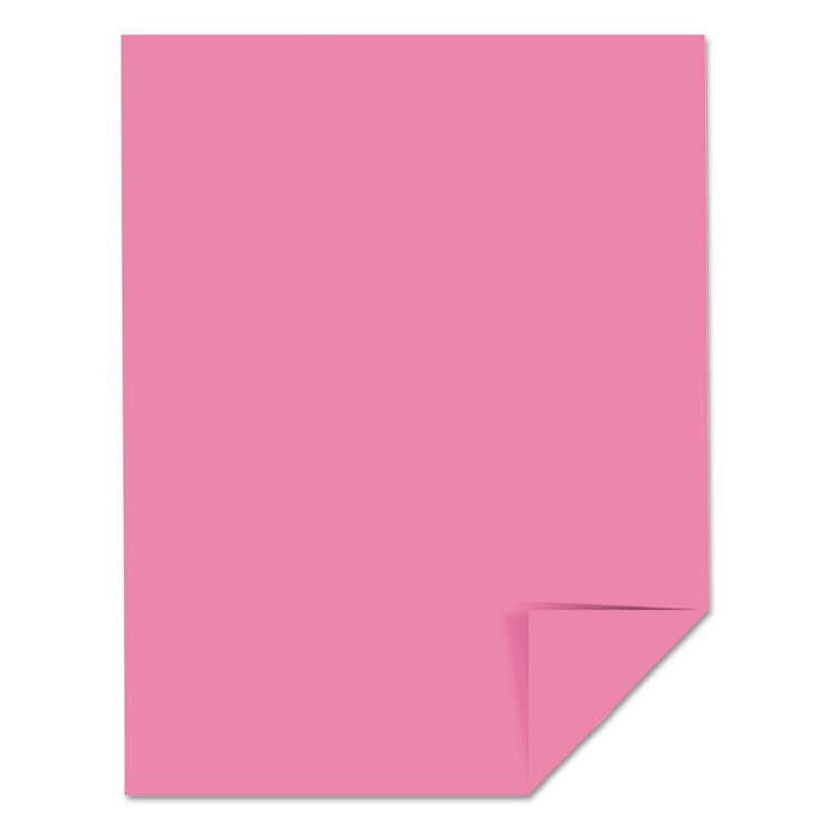 NEENAH PAPER Color Cardstock, 65 lb Cover Weight, 8.5 x 11, Pulsar Pink, 250/Pack (WAU21041) thumbnail 2