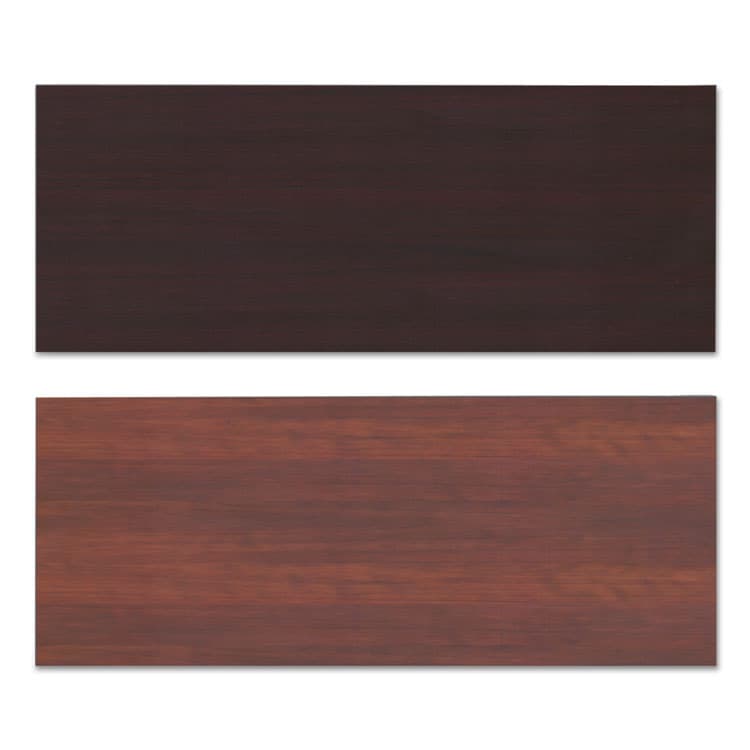 ALERA Reversible Laminate Table Top, Rectangular, 59.5w x 23.63,Medium Cherry/Mahogany (ALETT6024CM) thumbnail 2