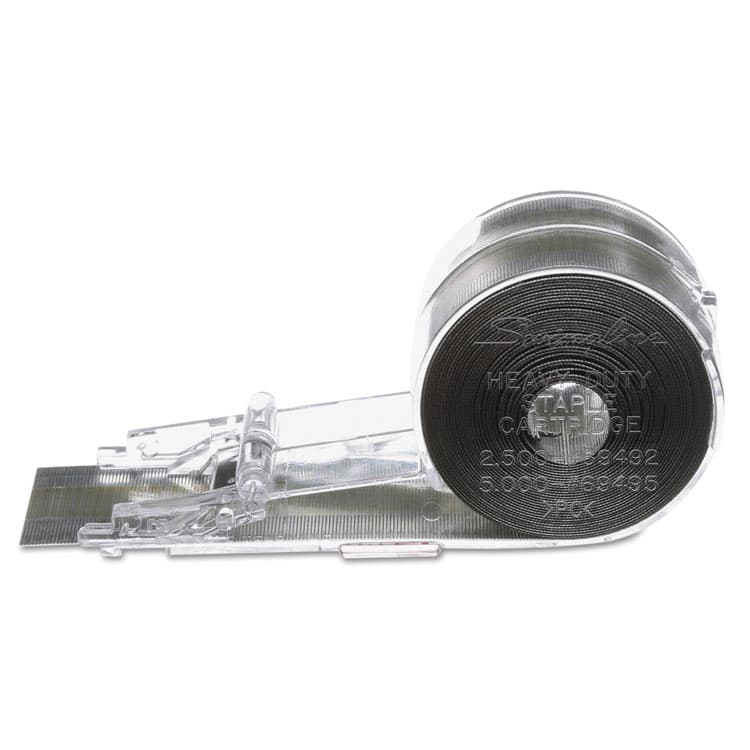 ACCO BRANDS, . Cartridge Staples, 0.38" Leg, 0.5" Crown, Steel, 5,000/Box (SWI69495) thumbnail 2