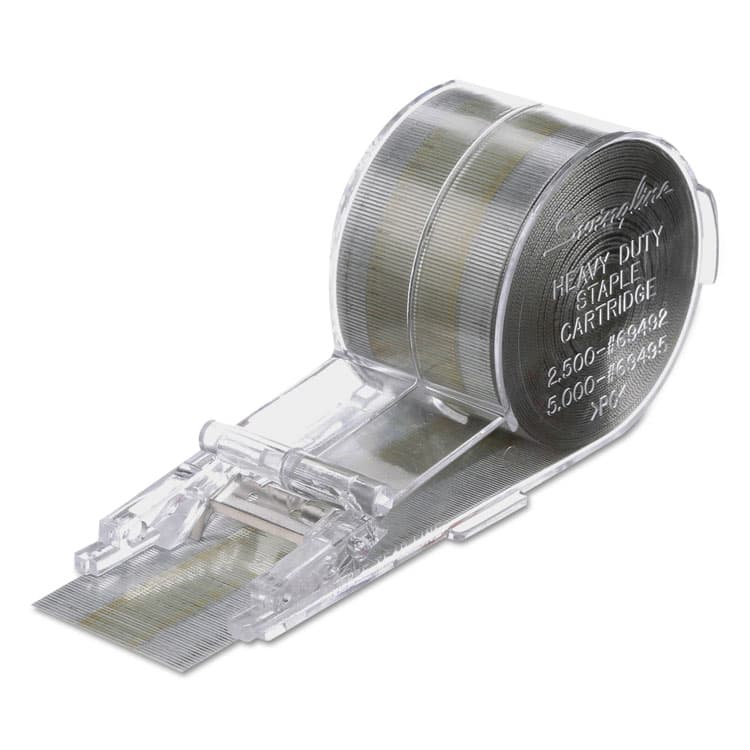 ACCO BRANDS, . Cartridge Staples, 0.38" Leg, 0.5" Crown, Steel, 5,000/Box (SWI69495) thumbnail 3
