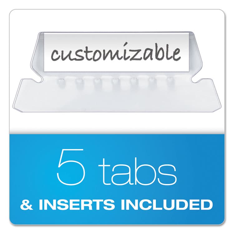 TOPS BUSINESS FORMS Desktop File With Hanging Folders, Letter Size, 6" Long, Granite (PFX23054) thumbnail 4