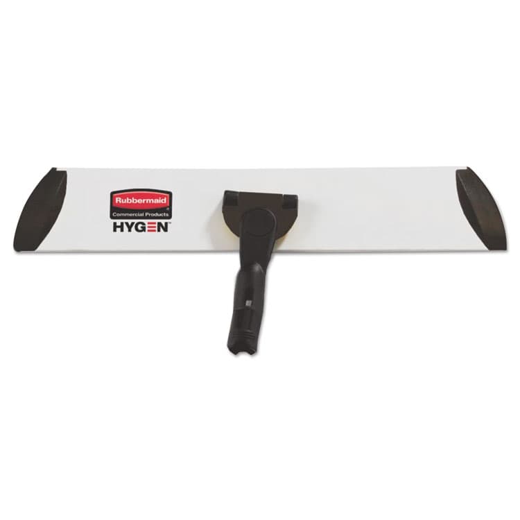 RUBBERMAID COMMERCIAL PROD. Executive Microfiber Single-Sided Flat Mop Frame, 3.5 W, 17 L, Black/Silver (RCP1863893)