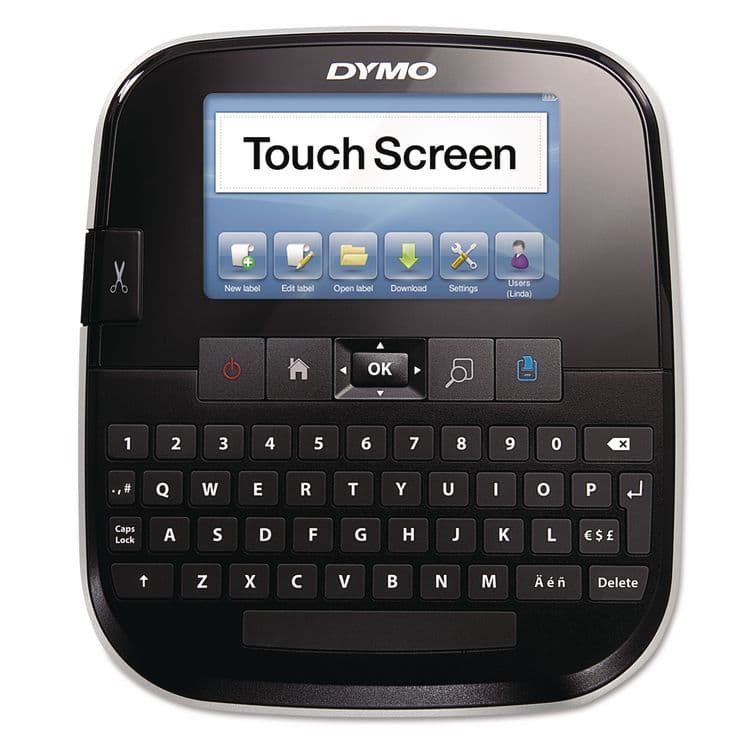 DYMO LabelManager 500TS Touchscreen Label Maker, 0.8"/s Print Speed, 6.46 x 7.44 x 3.74 (DYM1790417)