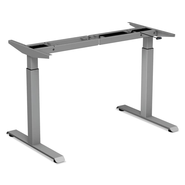 ALERA Alera AdaptivErgo Sit-Stand Two-Stage Electric Height-Adjustable Table Base, 42.03" to 70.9" x 23.6" x 27" to 45.2", Gray (ALEHT2SSG)