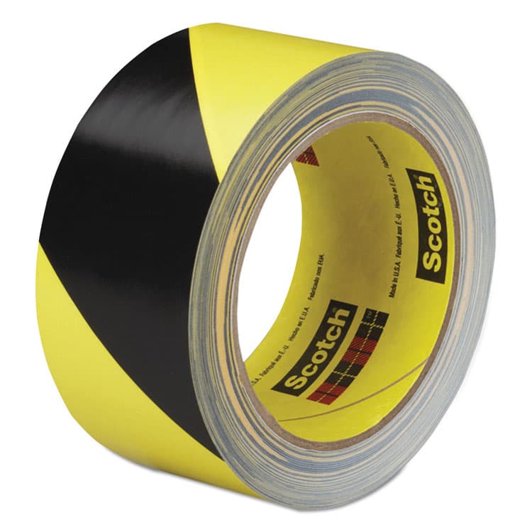 3M/COMMERCIAL TAPE DIV. Safety Stripe Tape, 2" x 108 ft, Black/Yellow (MMM57022)