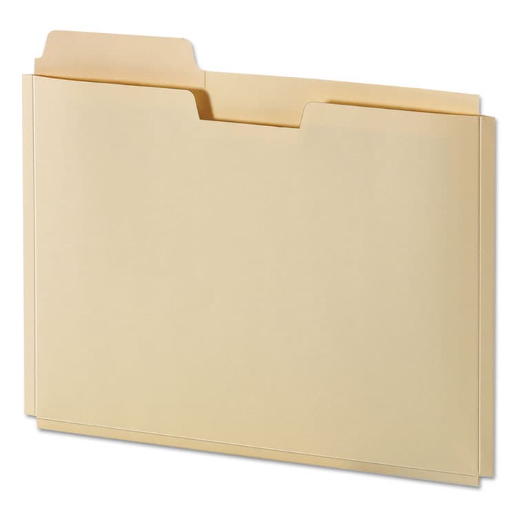 TOPS BUSINESS FORMS File Folder Pocket, 0.75" Expansion, Letter Size, Manila, 10/Pack (PFXFP153L10)