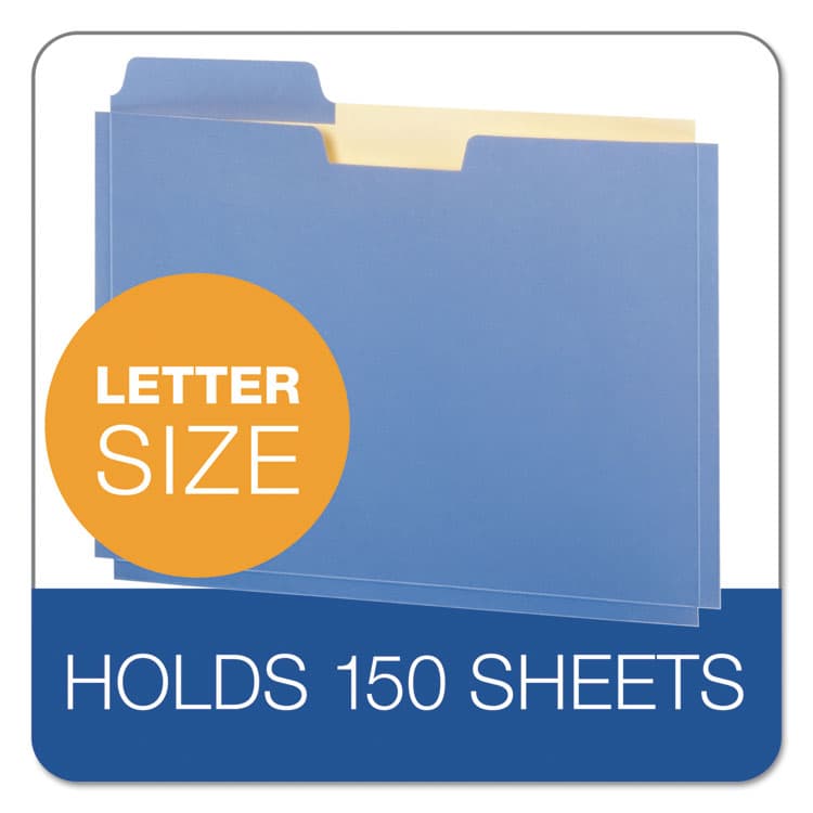 TOPS BUSINESS FORMS File Folder Pocket, 0.75" Expansion, Letter Size, Assorted Colors, 10/Pack (PFXFP153L10ASST) thumbnail 4