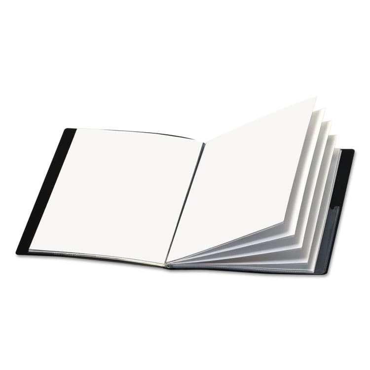 CARDINAL BRANDS . ShowFile Display Book with Custom Cover Pocket, 24 Letter-Size Sleeves, Black (CRD50232) thumbnail 4