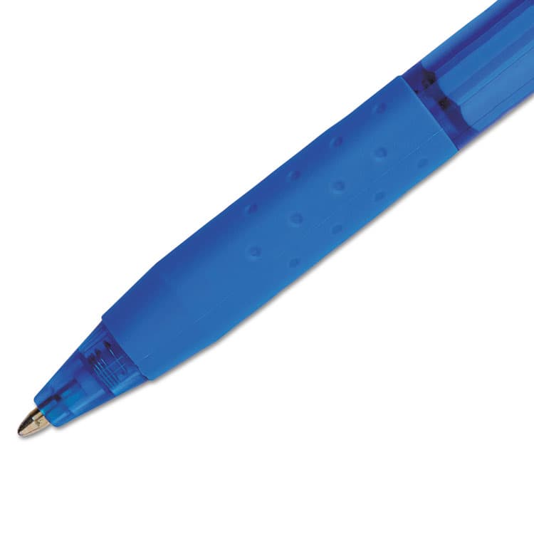 SANFORD InkJoy 300 RT Ballpoint Pen, Retractable, Medium 1 mm, Blue Ink, Blue Barrel, Dozen (PAP1951259) thumbnail 4