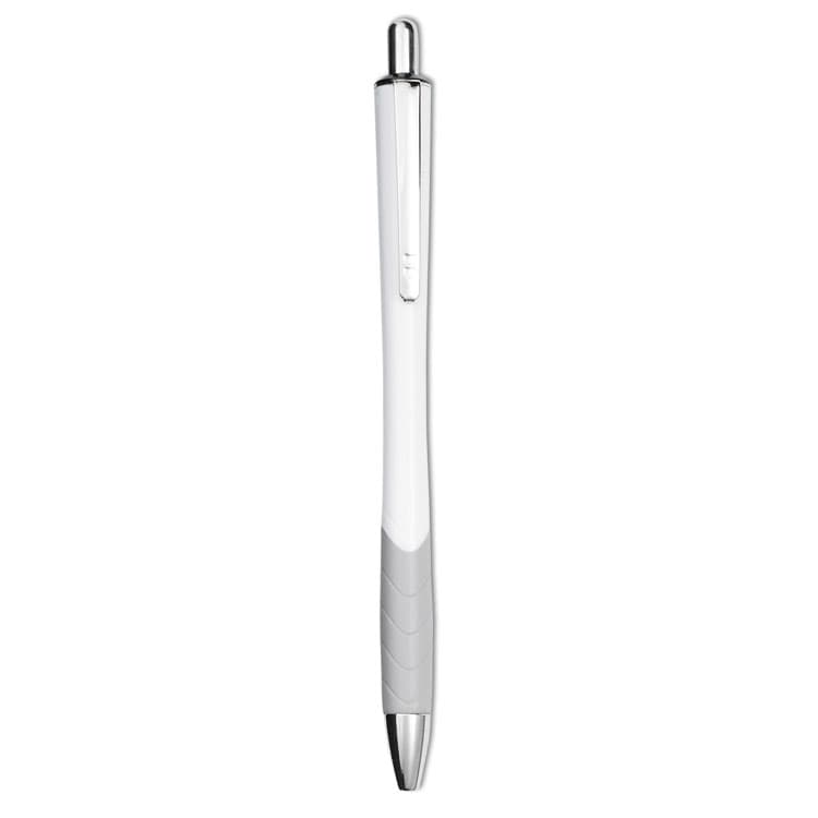SANFORD InkJoy 700 RT Ballpoint Pen, Retractable, Medium 1 mm, Black Ink, White/Gray Barrel, Dozen (PAP1951347)