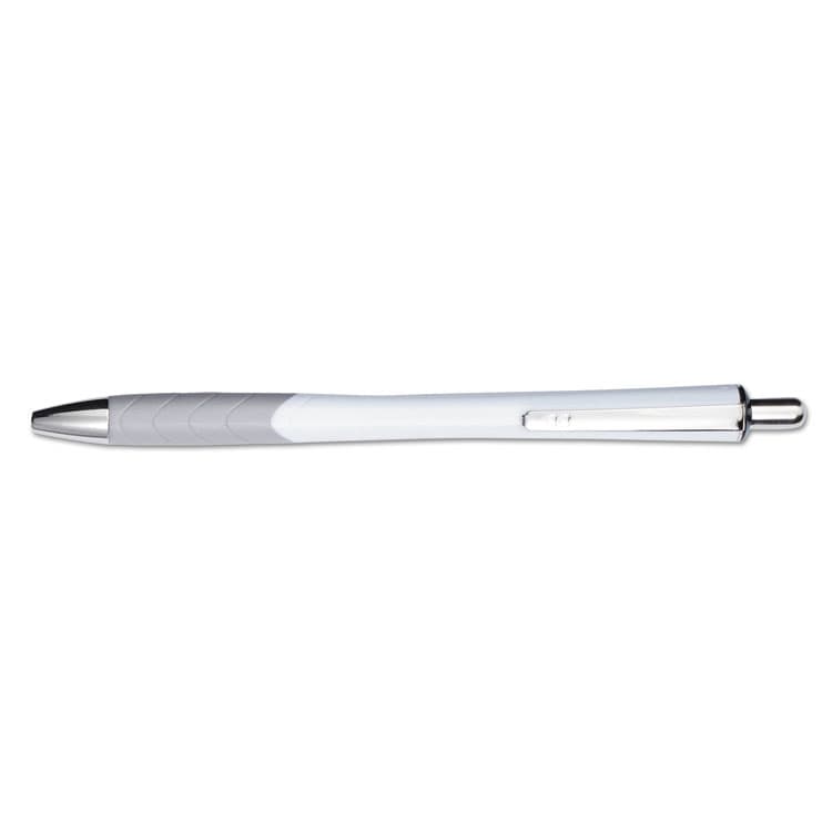 SANFORD InkJoy 700 RT Ballpoint Pen, Retractable, Medium 1 mm, Blue Ink, White/Gray Barrel, Dozen (PAP1951346) thumbnail 4