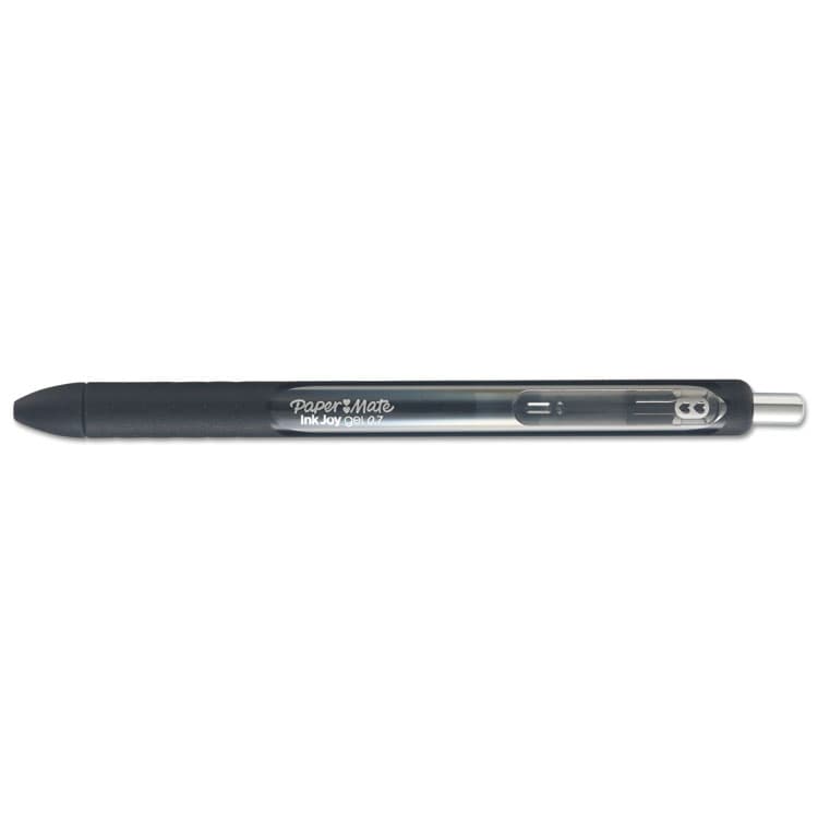SANFORD InkJoy Gel Pen, Retractable, Medium 0.7 mm, Black Ink, Black Barrel, Dozen (PAP1951719A) thumbnail 4