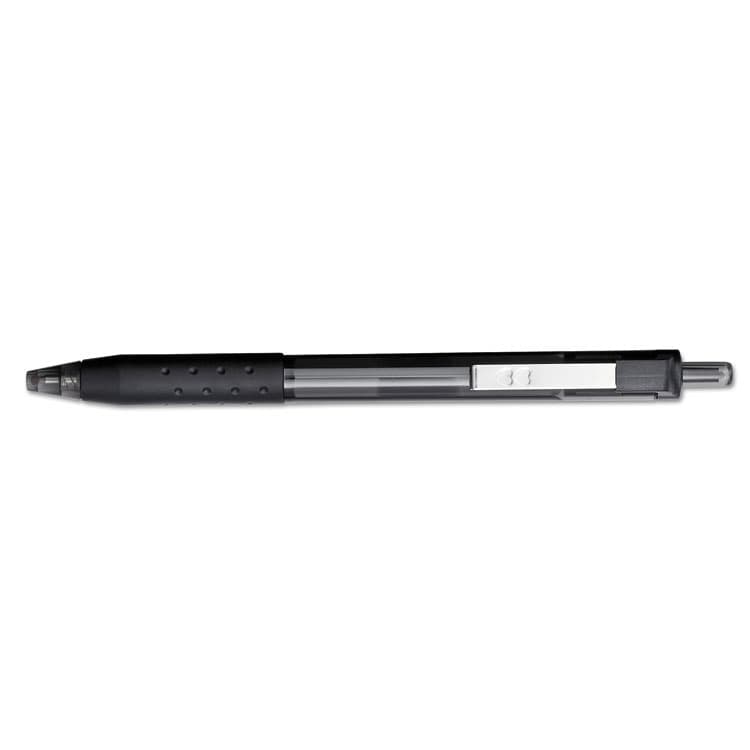 SANFORD InkJoy 300 RT Ballpoint Pen, Retractable, Medium 1 mm, Black Ink, Black Barrel, Dozen (PAP1951260) thumbnail 3