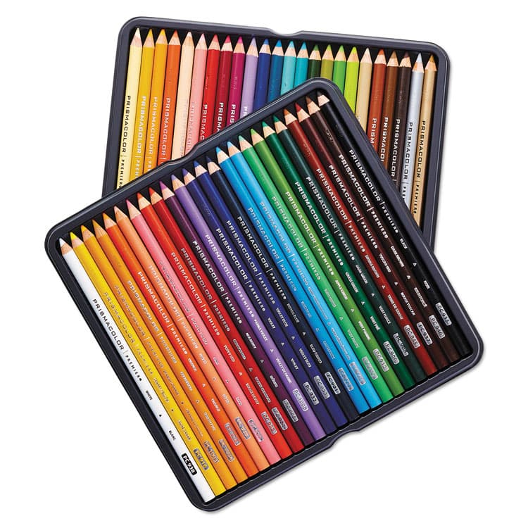 SANFORD Premier Colored Pencil, 3 mm, 2B, Assorted Lead and Barrel Colors, 48/Set (SAN3598THT) thumbnail 3