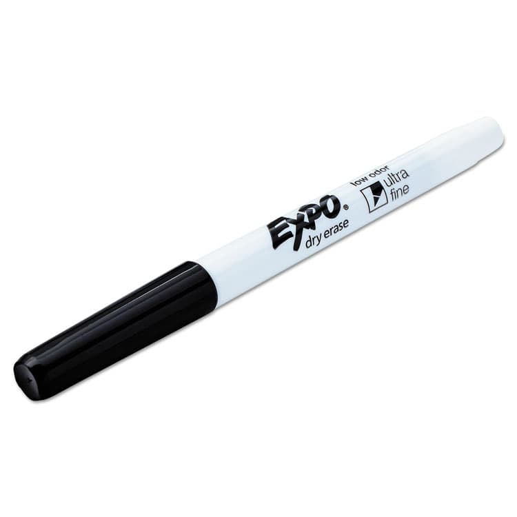 SANFORD Low-Odor Dry-Erase Marker, Extra-Fine Bullet Tip, Black (SAN1871131A) thumbnail 3