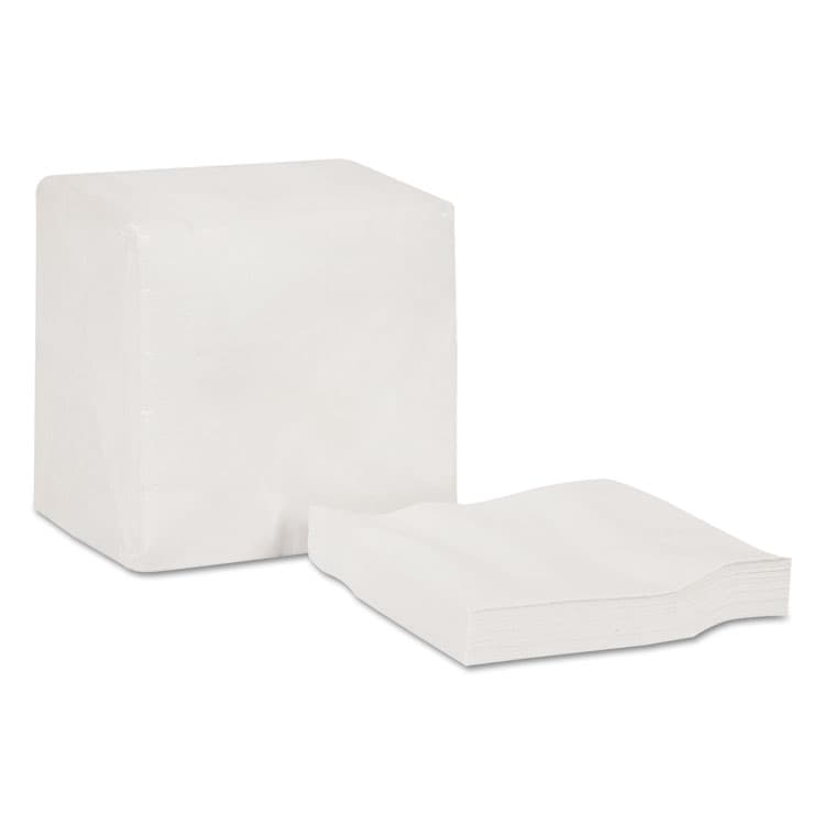 ESSITY Advanced Beverage Napkins, 2-Ply, 9.25 x 9.25, Poly-Pack, White, 6,000/Carton (TRKB1242)