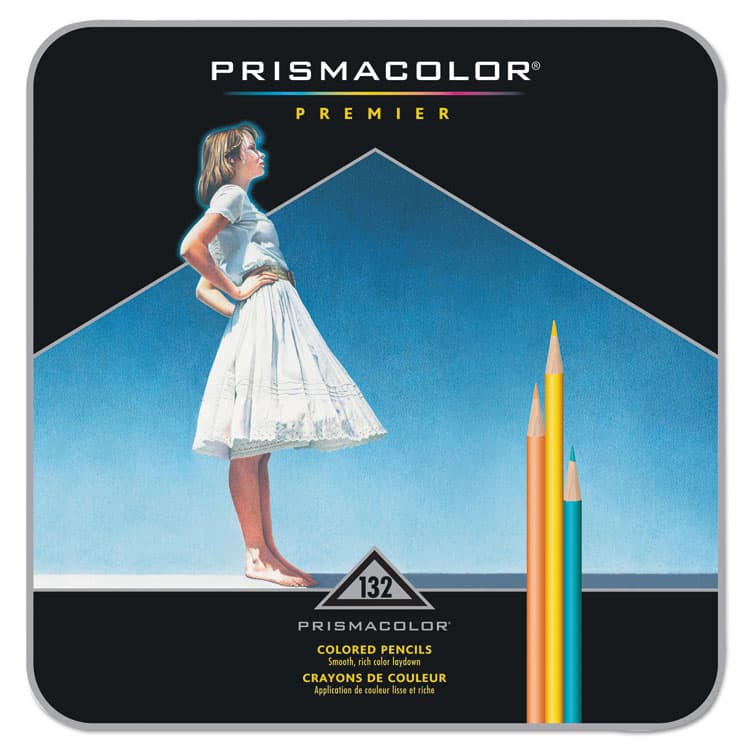 SANFORD Premier Colored Pencil, 0.7 mm, 2B, Assorted Lead and Barrel Colors, 132/Pack (SAN4484)