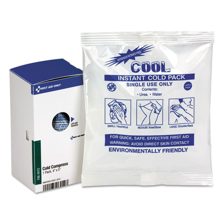 FIRST AID ONLY, . SmartCompliance Instant Cold Compress, 5 x 4 (FAOFAE6012)
