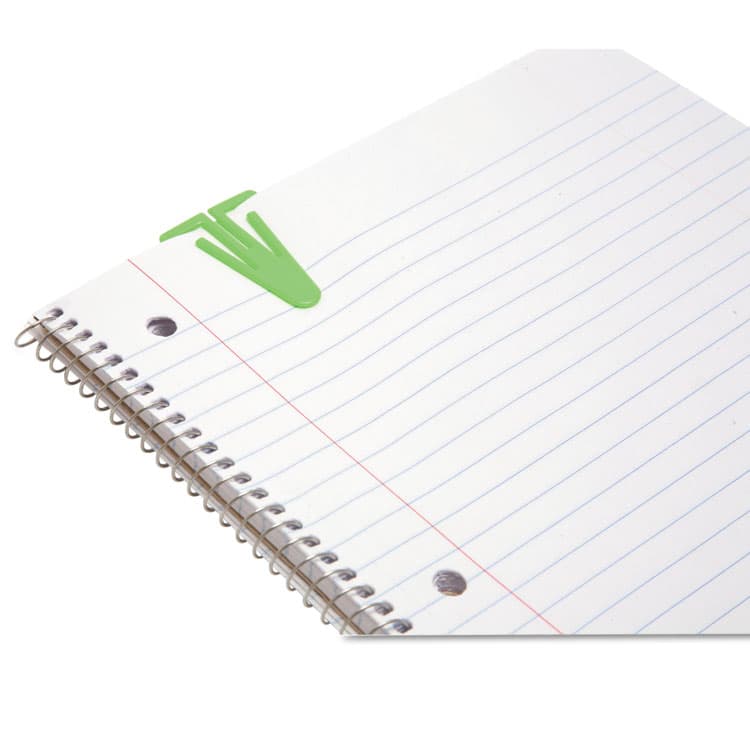 BAUMGARTENS Plastiklips Paper Clips, Extra Large, Smooth, Assorted Colors, 50/Box (BAULP1700) thumbnail 3