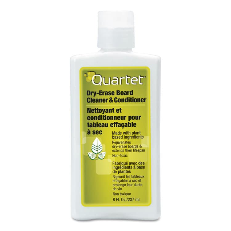 QUARTET MFG. Whiteboard Conditioner/Cleaner for Dry Erase Boards, 8 oz Bottle (QRT551)
