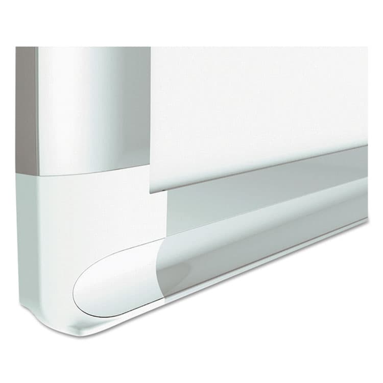 BI-SILQUE VISUAL COMMUNICATION PRODUCTS Gridded Magnetic Porcelain Dry Erase Project Planning Board, 1" x 2" Cell, 72" x 48", White Surface, Satin Aluminum Frame (BVCCR1230830) thumbnail 3