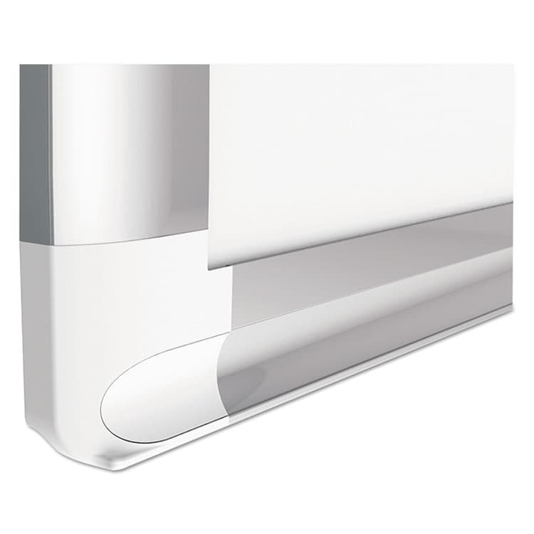 BI-SILQUE VISUAL COMMUNICATION PRODUCTS Ruled Magnetic Steel Dry Erase Planning Board, 72" x 48", White Surface, Satin Aluminum Frame (BVCMA2794830) thumbnail 2
