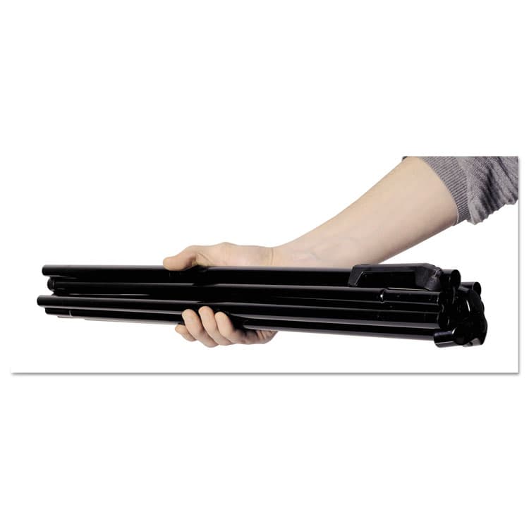 BI-SILQUE VISUAL COMMUNICATION PRODUCTS Heavy-Duty Instant Easel, 61.5" Tall, Metal, Black (BVCFLX10201MV) thumbnail 3