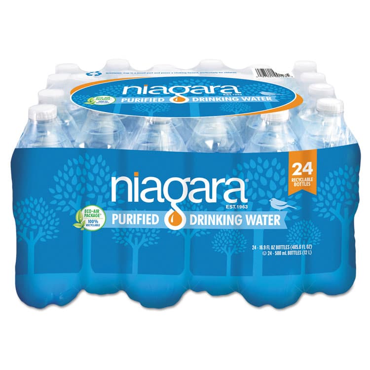 NIAGARA BOTTLING Purified Drinking Water, 16.9 oz Bottle, 24/Pack, 2016/Pallet (NGB05L24PLT) thumbnail 2