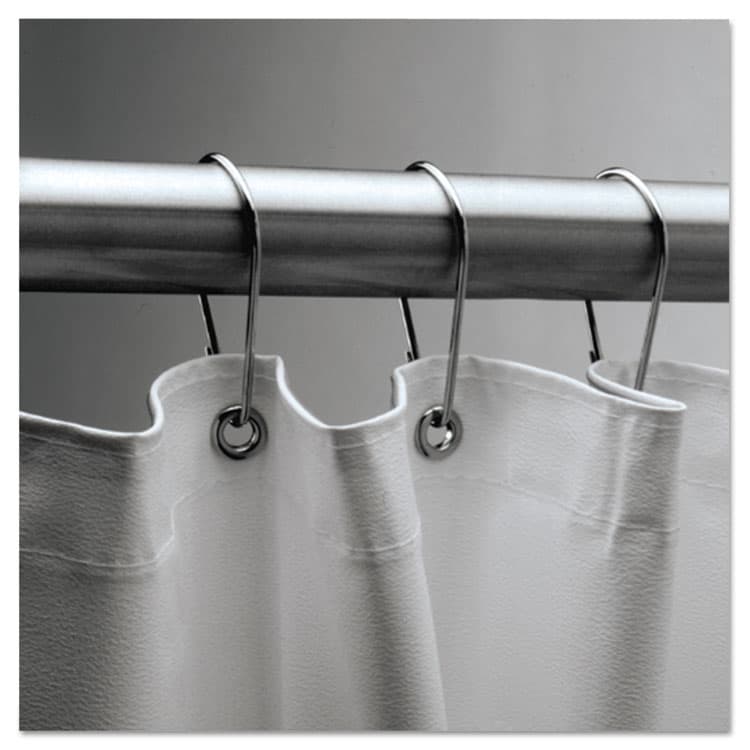 BOBRICK WASHROOM Stainless Steel Shower Curtain Hook (BOB2041) thumbnail 3