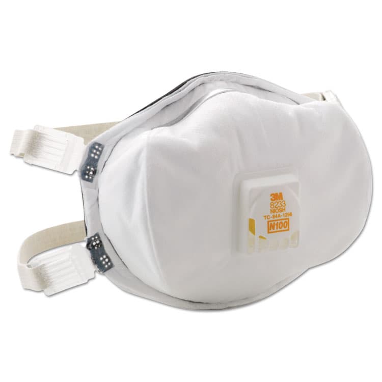 3M/COMMERCIAL TAPE DIV. N100 Particulate Respirator, Standard Size (MMM8233) thumbnail 4