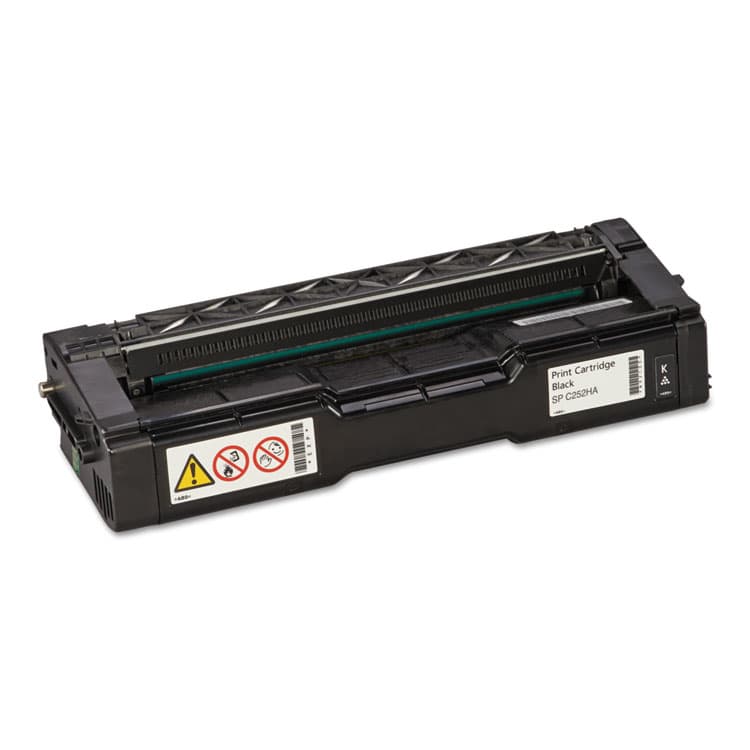 RICOH CORP. 407653 Toner, 6,500 Page-Yield, Black (RIC407653)