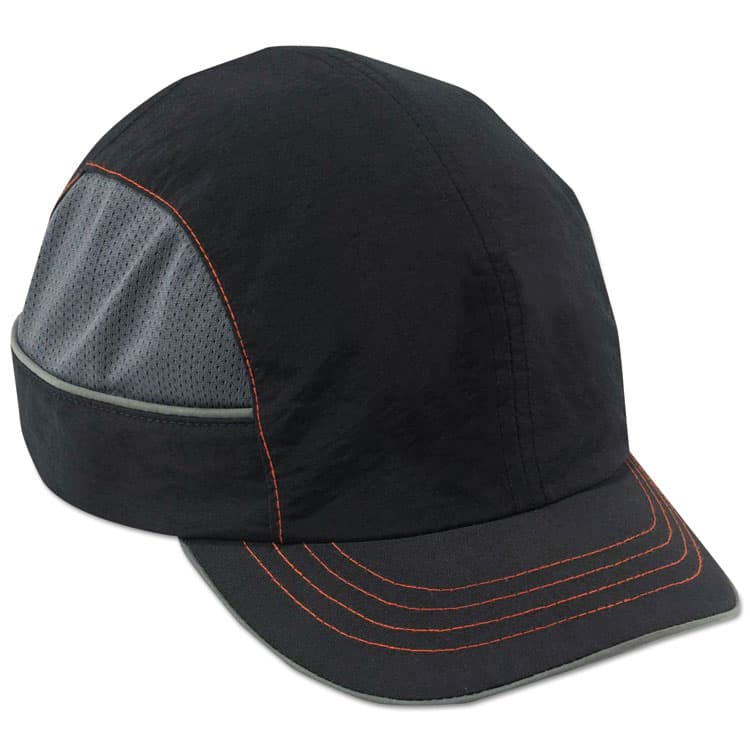 ERGODYNE CORPORATION Skullerz 8950 Bump Cap Hat, Short Brim, Black (EGO23340)
