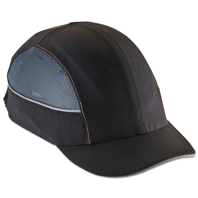 ERGODYNE CORPORATION Skullerz 8960 Bump Cap with LED Lighting, Long Brim, Navy (EGO23375)