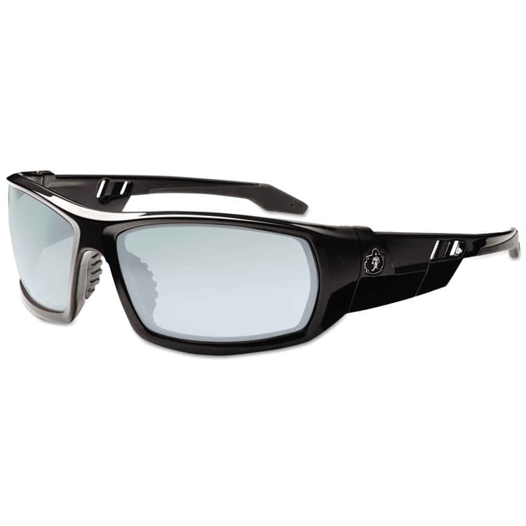 ERGODYNE CORPORATION Skullerz Odin Safety Glasses, Black Full Frame, Clear Dual I/O Lens (EGO50080)