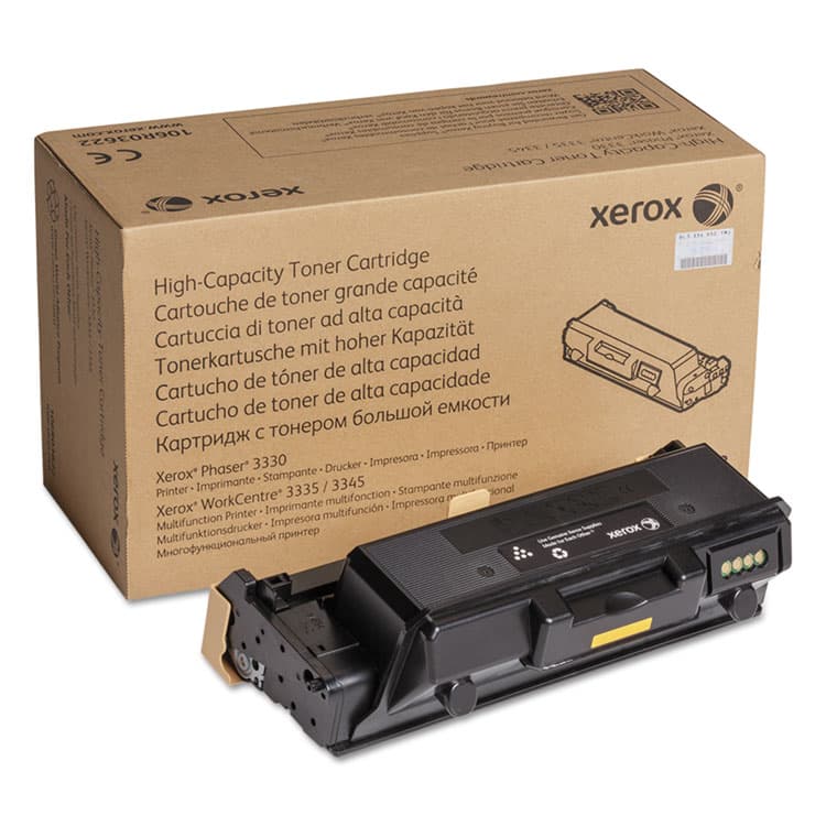 XEROX CORP. 106R03622 Toner, 8,500 Page-Yield, Black (XER106R03622)