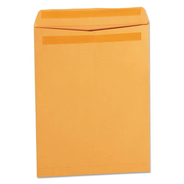 UNIVERSAL OFFICE PRODUCTS Self-Stick Open End Catalog Envelope, #12 1/2, Square Flap, Self-Adhesive Closure, 9.5 x 12.5, Brown Kraft, 250/Box (UNV35291)