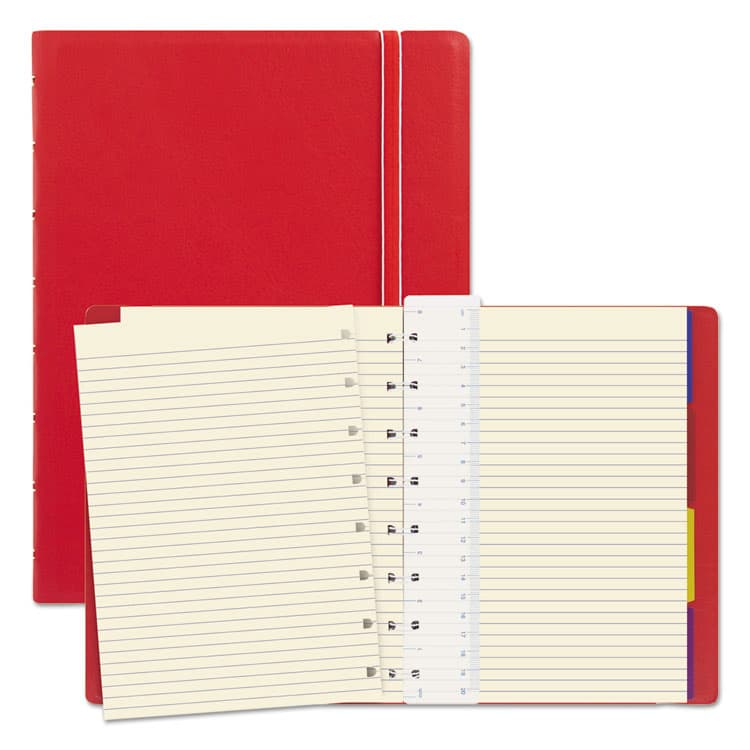 REDIFORM OFFICE PRODUCTS Notebook, 1-Subject, Medium/College Rule, Red Cover, (112) 8.25 x 5.81 Sheets (REDB115008U)