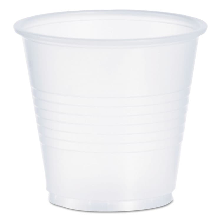DART High-Impact Polystyrene Cold Cups, 3.5 oz, Plastic, Translucent, 100/Pack (DCCY35PK)