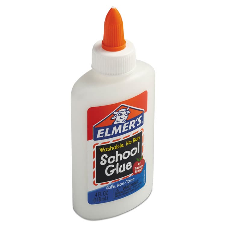 ELMER'S PRODUCTS, . Washable School Glue, 4 oz, Dries Clear (EPIE304) thumbnail 4