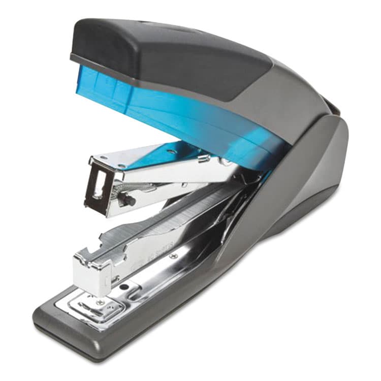 ACCO BRANDS, . Optima 25 Reduced Effort Stapler, 25-Sheet Capacity, Slate Gray/Blue (SWI66404) thumbnail 3